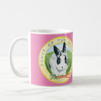 Caneca De Café Marlon Bundo Páscoa rosa