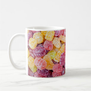 Caneca De Café Marmalada decorativa, doce, amarelo e laranja