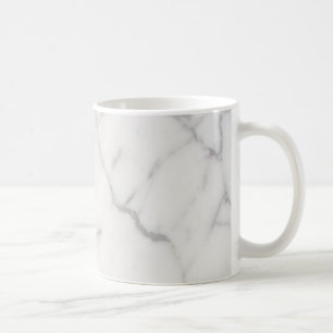 Caneca De Café Mármore branco