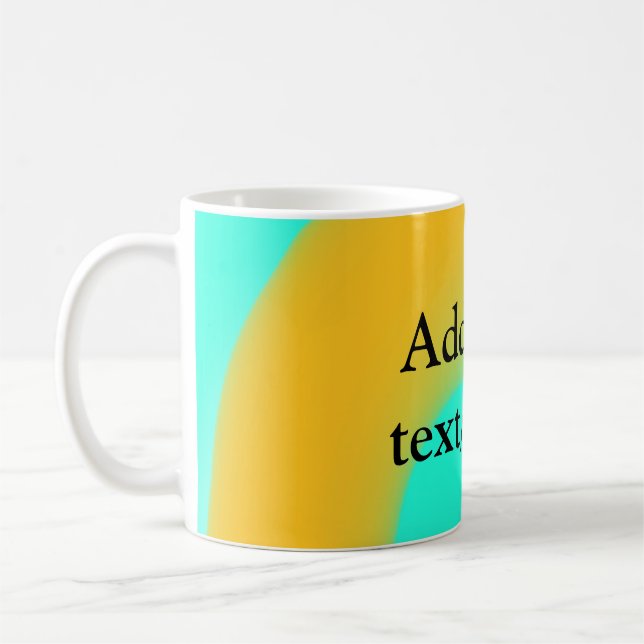 Caneca De Café Mármore de derramamento de acrílico simples adicio (Esquerda)