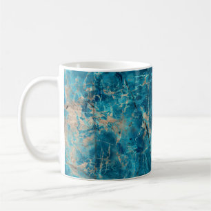 Caneca De Café mármore de Onyx com tom aquoso