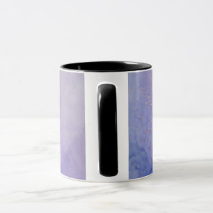 Caneca de Café Mármore Roxo