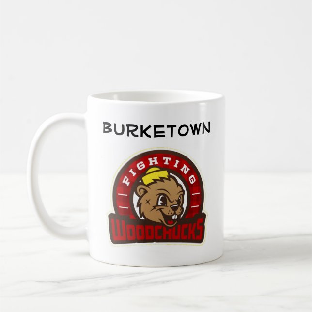 Caneca De Café Marmotas de combate de Burketown (Esquerda)