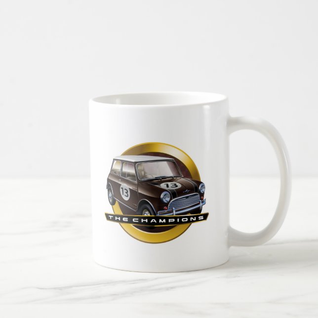 Caneca De Café Marrom de MiniCooper S (Direita)