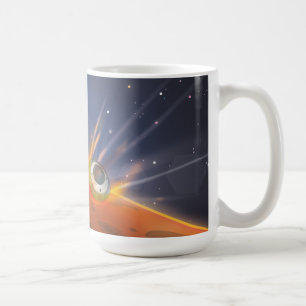 Caneca De Café Mars atmosférico entrada espaçonave