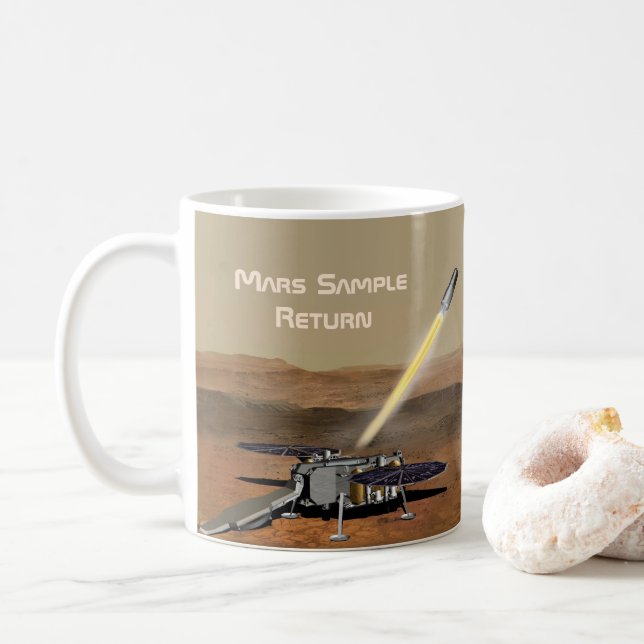 Caneca De Café Mars Sample Return Mission Mug (Com Donut)