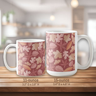 Caneca De Café Marsala deixa o teste padrão