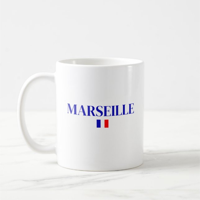 Caneca De Café MARSEILLE França (Esquerda)