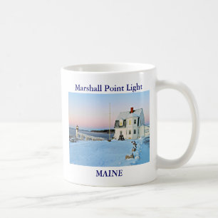 Caneca De Café Marshall Point Light, Maine