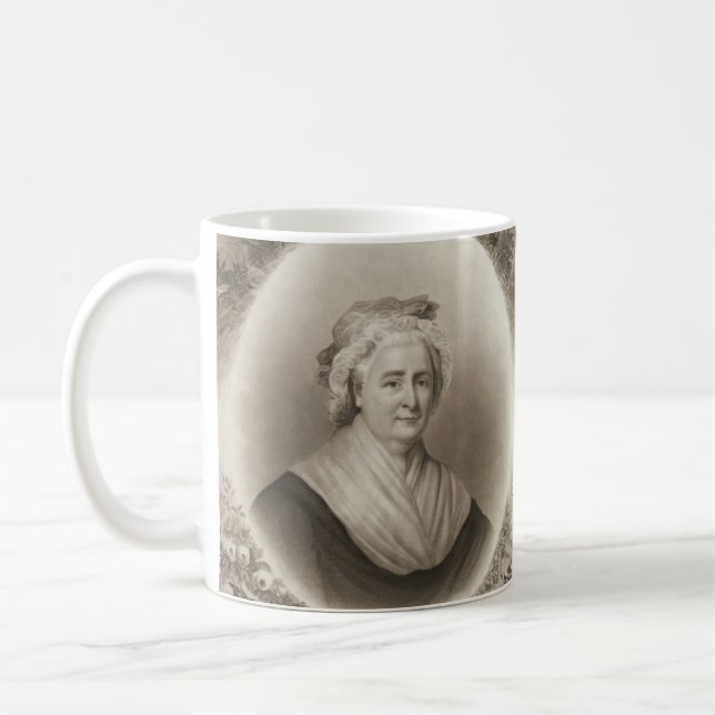 Caneca De Café Martha e George Washington 1876 (Esquerda)