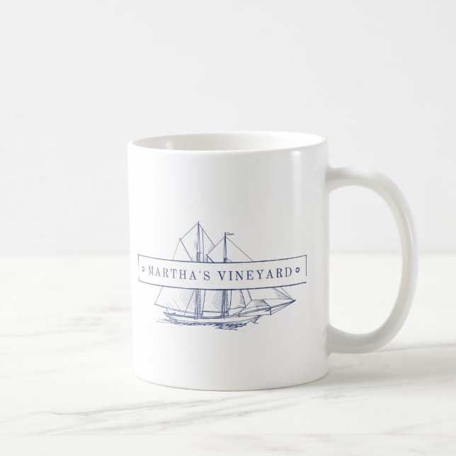 Caneca De Café Martha's Vineyard Classic Mug (Direita)
