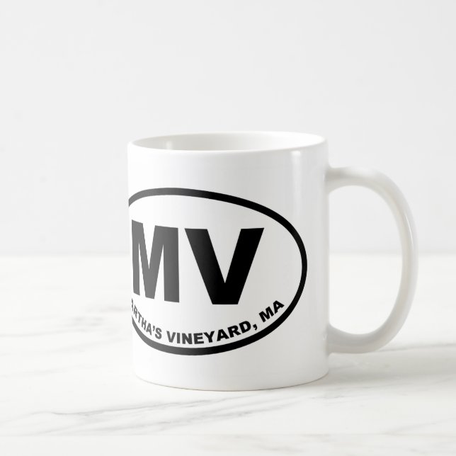 Caneca De Café Martha's Vineyard MV (Direita)