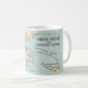 Caneca De Café Marthas Vineyard Nantucket Mug