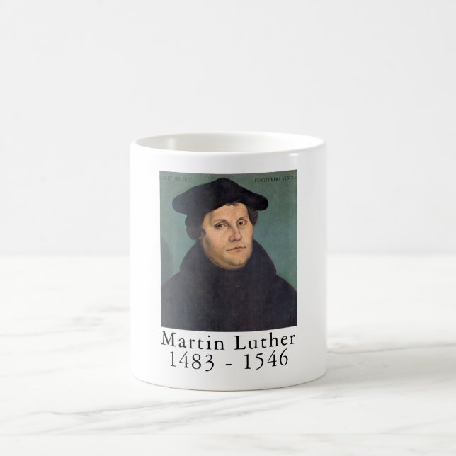 Caneca De Café Martin Luther Coffee Mug - Série Reformation (Centro)