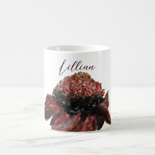 Caneca De Café Martinique Carribbean Floral Monogramme