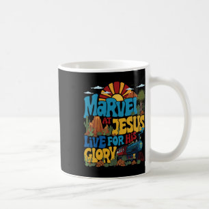Caneca De Café Marvel At Jesus Vbs 2025 Viva Para a Glória de Jes