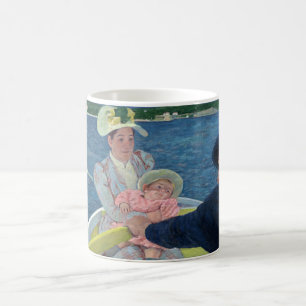 Caneca De Café Mary Cassatt - A Festa do Barco