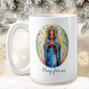 Caneca De Café Mary Católica Religiosa