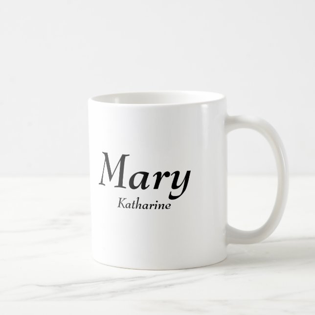 Caneca De Café Mary, Katharine (Direita)