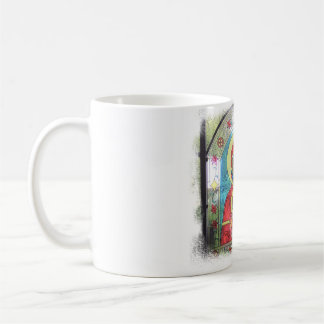 Caneca De Café Mary Mãe, Bebê Jesus Ícone Ortodoxo Mug