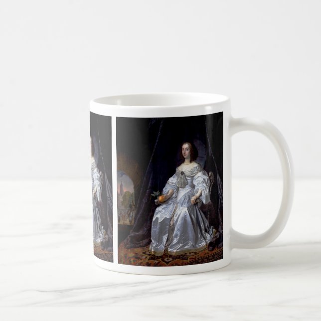 Caneca De Café Mary, Princesa do Café Laranja Mug (Direita)