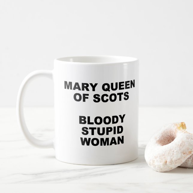 Caneca De Café Mary Queen of Scots Mug (Com Donut)