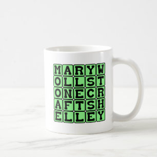 Caneca De Café Mary Wollstonecraft Shelley, autora de Frankenstei
