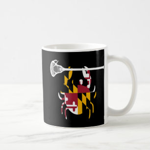 Caneca De Café Maryland Crab Lacrosse Boys Stick LAX Sister Broth