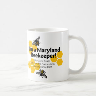 Caneca De Café Maryland State Beekeeper Association Mug