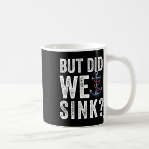 Caneca De Café Mas Afundamos o Barco Capitão do Navio Pontão