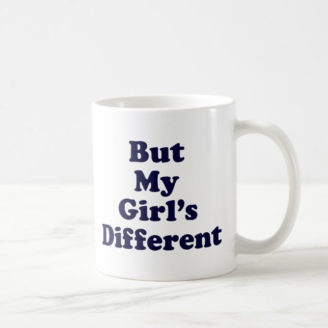 Caneca De Café Mas Minha Garota é Diferente (Direita)
