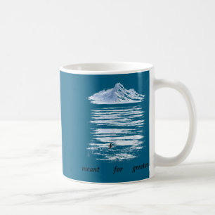Caneca De Café Mas por que pinguim triste pinguim montanhas mas p