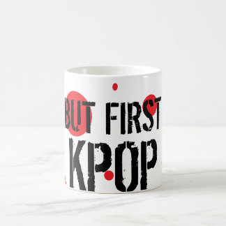 Caneca De Café Mas primeiro Kpop