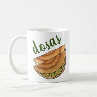 Masala Dosas Comida Sul da Índia Batata Dosa