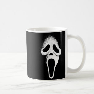 Caneca De Café Máscara de festa de terror de rosto de fantasma as