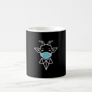 Caneca De Café Máscara de Visto de Ovinos Ovinos Simples Prese