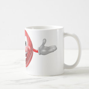 Caneca De Café Mascote da bola de grilo