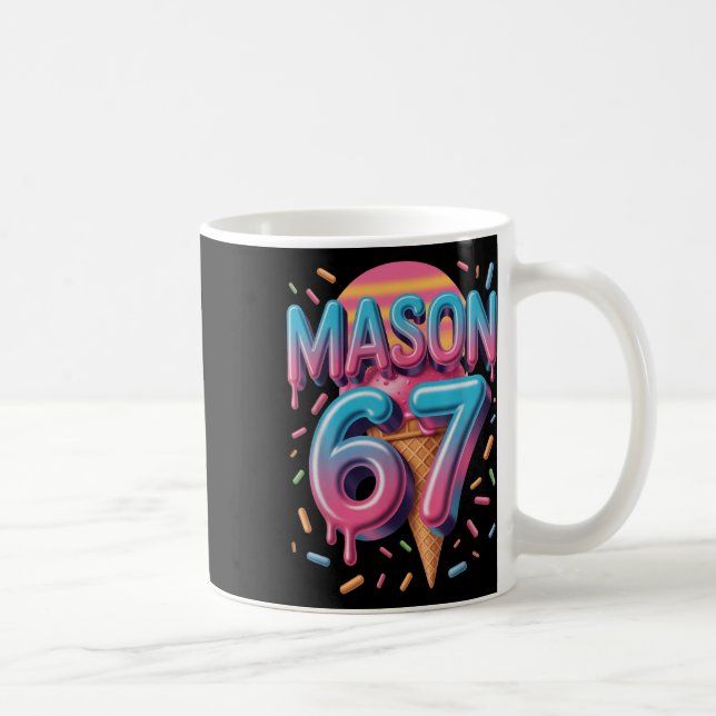 Caneca De Café Mason 67 Meme Sorvete Bysebyll Drip _1  (Direita)