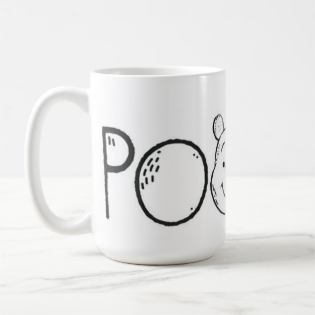 CANECA DE CAFÉ MASSA (POOH COM FONTE DE MASSAGEM EM AMARELO 🟡 CO (Esquerda)