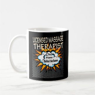 Caneca De Café Massagem Terapista Hero Job