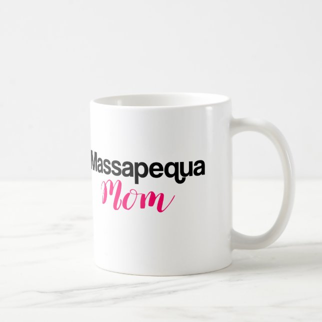 Caneca De Café Massapequa Mãe Mug (Direita)