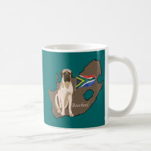 Caneca De Café Mastiff do Boerboel Sul-Africano