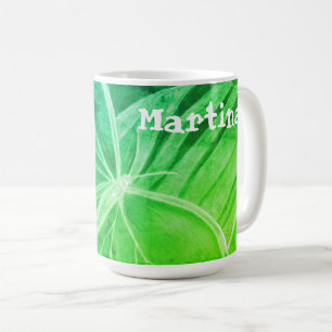Caneca De Café Mata de café verde personalizada
