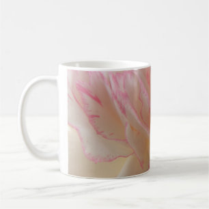 Caneca De Café Mata de cravo rosa e branco