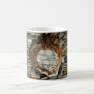 Caneca De Café Mata de Quebra de Livro