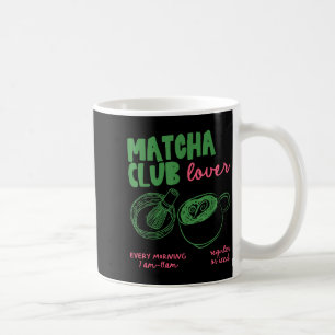 Caneca De Café Matcha Club Chá Verde Matcha Latte Regular ou Gela