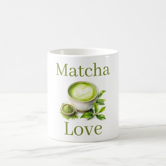 Caneca de Café Matcha Love (Centro)