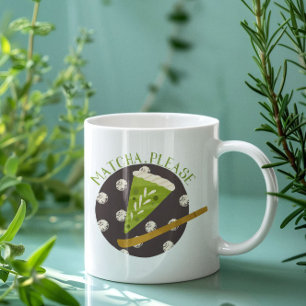 Caneca De Café Matcha, por favor, Matcha