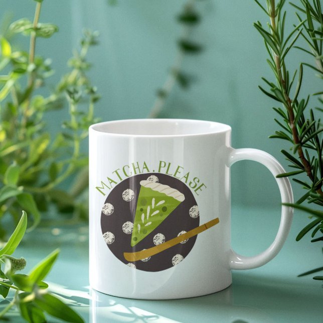 Caneca De Café Matcha, por favor, Matcha (Criador carregado)