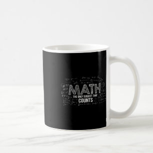 Caneca De Café Matemática Divertida É O Único Assunto Que Conta P
